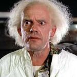 Doc Brown from Back To The Future